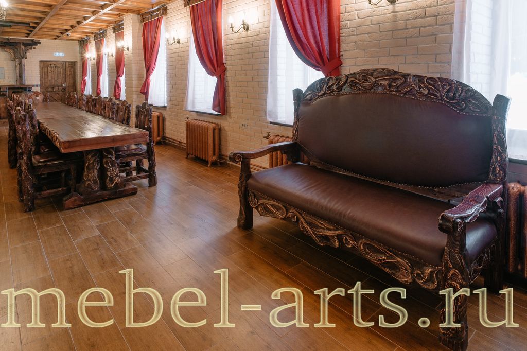 Место для отдыха в банкетном зале 